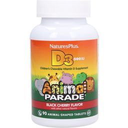 NaturesPlus® Animal Parade Vitamin D3 500 IU - 90 Kautabletten
