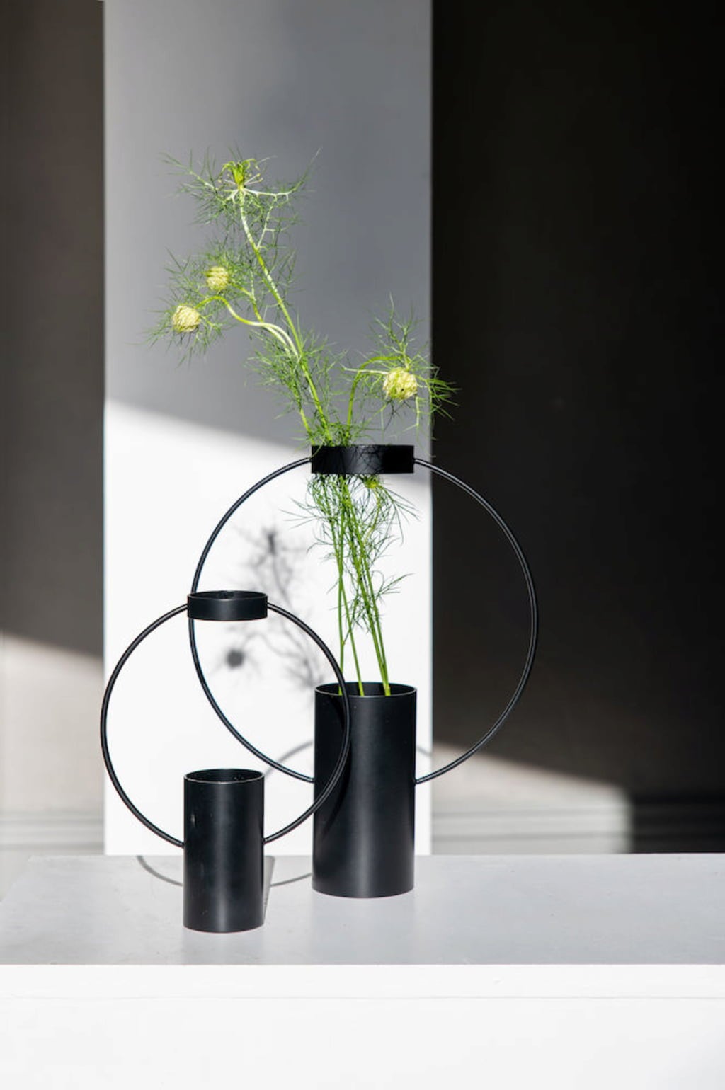sagaform Moon Vase groß - Schwarz