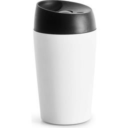 sagaform Autobecher mit Druckverschluss, klein - Weiß