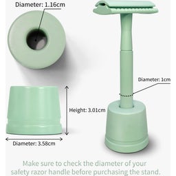 Bambaw Rasierständer - Mint Green