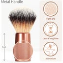 Bambaw Rasierpinsel - Rosé Gold
