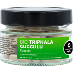 Cosmoveda Triphala Guggulu Kapseln Bio - 80 Kapseln