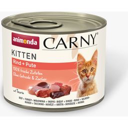 Animonda Carny Kitten Dose 200g - Rind und Putenherzen