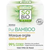 SO'Bio étic PurBAMBOO Tonerde Maske