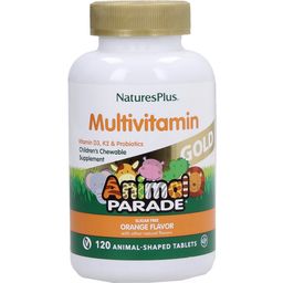NaturesPlus® Animal Parade GOLD Multivitamin Orange - 120 Kautabletten