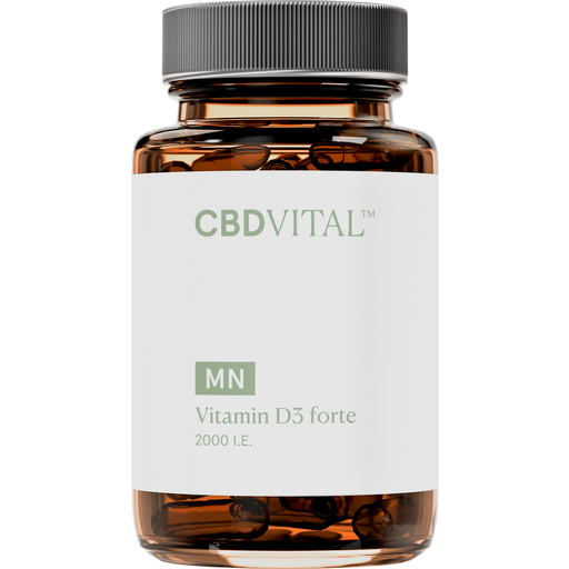 CBD VITAL Vitamin D3 forte - 60 Kapseln
