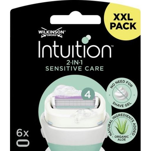 Intuition 2in1 Sensitive Care Rasierklingen - 6 Stk