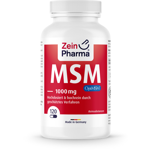ZeinPharma® MSM 1000 mg - 120 Kapseln