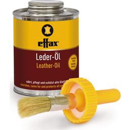 Effax Lederöl mit Pinseldose - 475 ml