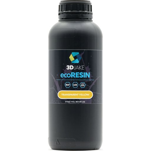 3DJAKE ecoResin Transparent Gelb - 500 g