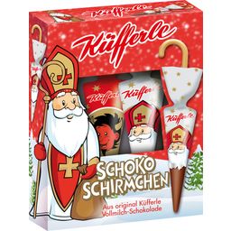 Küfferle Schokoschirmchen Nikolo & Krampus 4er - 54 g