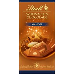 Lindt Weihnachts-Chocolade Tafel Mandel - 100 g