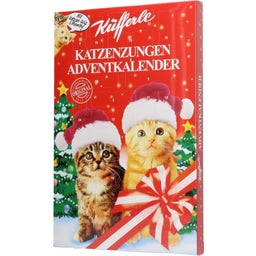 Küfferle Adventskalender Katzenzungen - 100 g