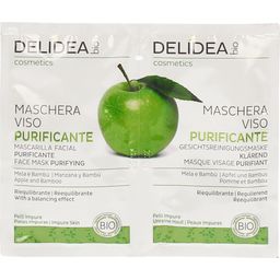 DELIDEA bio cosmetics Apple & Bamboo Purifying Face Mask - 20 ml
