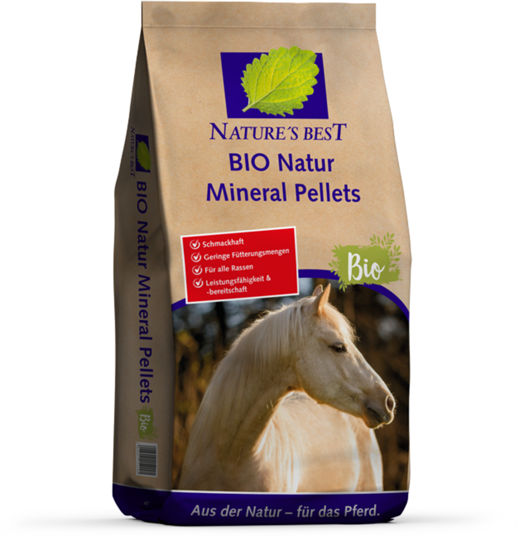 Nature's Best Natur Mineral Pellets Bio - 25 kg