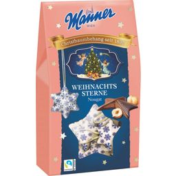 Manner Weihnachtssterne Nougat - 170 g