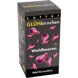 Zotter Schokolade Bio Glühbirnchen Waldbeeren - 130 g