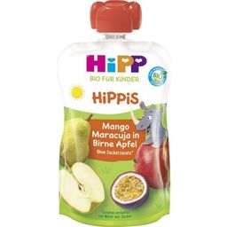 Bio Quetschbeutel HiPPiS - Mango-Maracuja in Birne-Apfel
