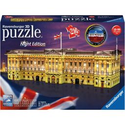 Puzzle - 3D Puzzle - Buckingham Palace bei Nacht, 216 Teile