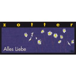 Zotter Schokolade Bio Alles Liebe - Himbeer & Kokos - 70g