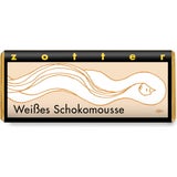 Zotter Schokolade Bio Weißes Schokomousse