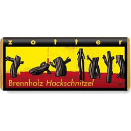 Zotter Schokolade Bio Brennholz Hackschnitzel - 70 g