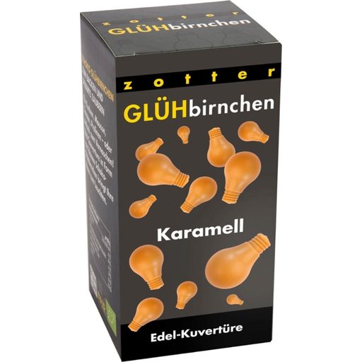 Zotter Schokolade Bio Glühbirnchen Karamell - 130 g
