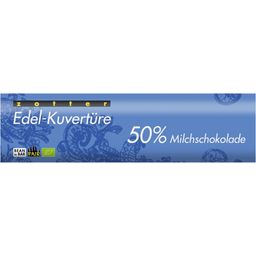 Zotter Schokolade Bio Edel-Kuvertüre 50%