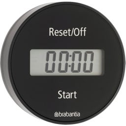 Brabantia Tasty+ magnetischer Küchentimer - Dark Grey