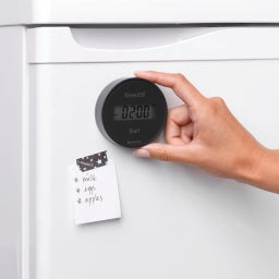 Brabantia Tasty+ magnetischer Küchentimer - Dark Grey