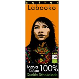Zotter Schokolade Bio Labooko 100% Maya Cacao