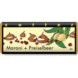 Zotter Schokolade Bio Maroni & Preiselbeer