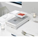 Brabantia Tee- und Speisenwärmer 2-flammig - White