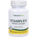 NaturesPlus® Vitamin B12 1000 mcg Kräuterpastillen - 30 Lutschtabletten