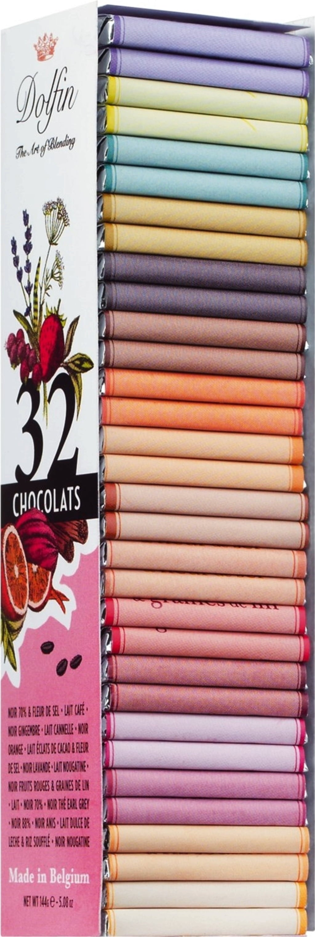 Dolfin Carré 32, gemischte Minitafeln