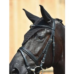 BUSSE Ohrenhaube PROFI-UNI Jersey - schwarz