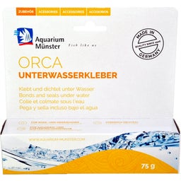 Aquarium Münster ORCA Unterwasserkleber schwarz - 75 g