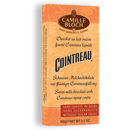 Schokolade mit Likörfüllung - ohne Zuckerkruste - Cointreau - Orangenlikör