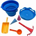 Schildkröt Sandspielzeug-Set 7-teilig, blau - 1 Stk