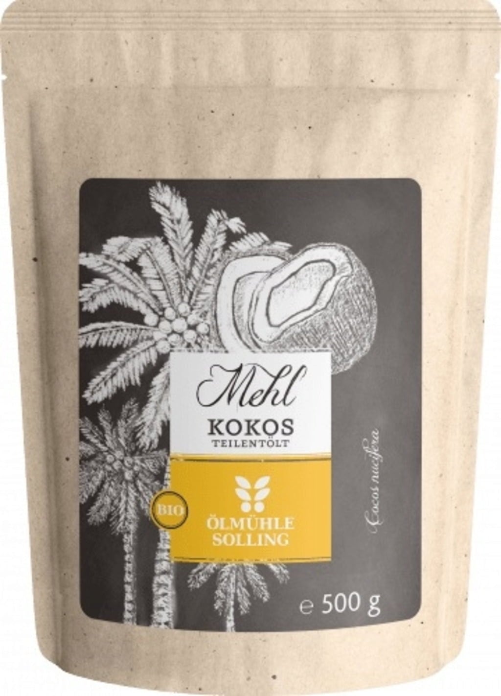 Ölmühle Solling Bio Kokosmehl teilentölt - 500 g
