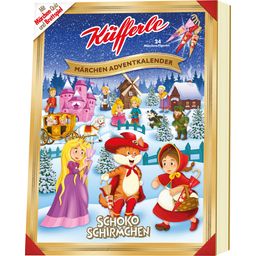 Küfferle Schokoschirmchen Adventskalender Märchen - 324 g