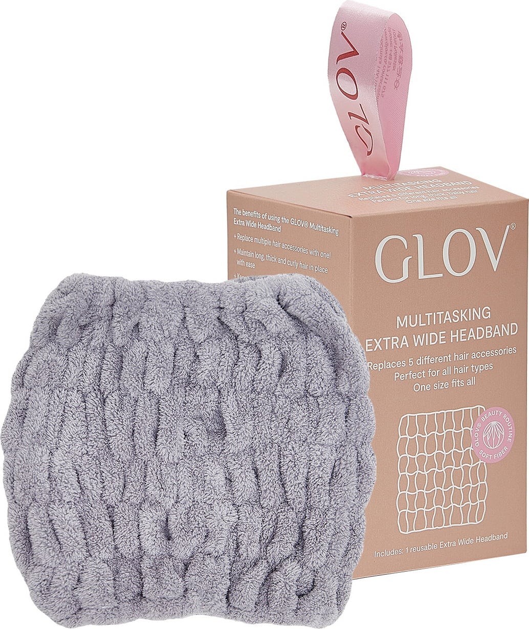 GLOV Extra Wide Headband - Grey