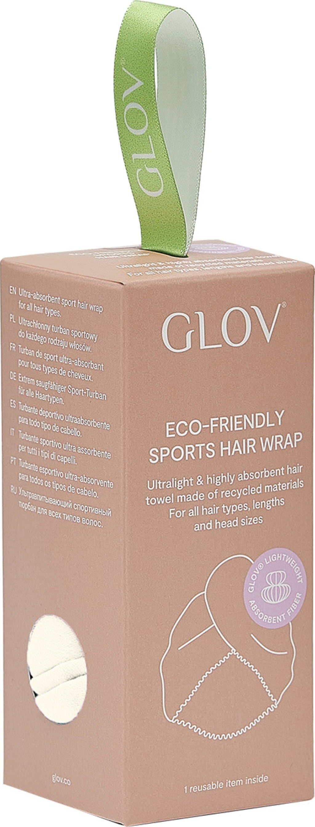 GLOV Sports Hair Wrap - White