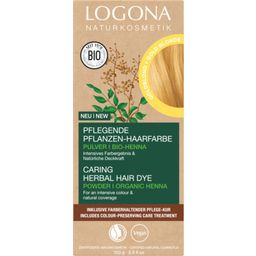 LOGONA Pflanzen-Haarfarbe Pulver Goldblond