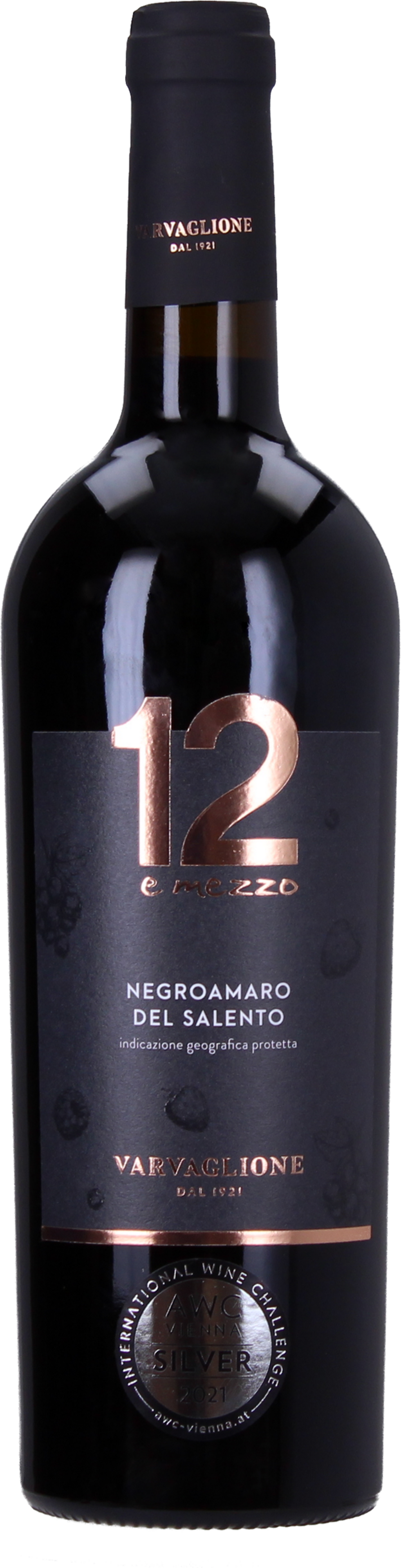 Negroamaro del Salento IGP 12 e Mezzo 2022, 0,75 l