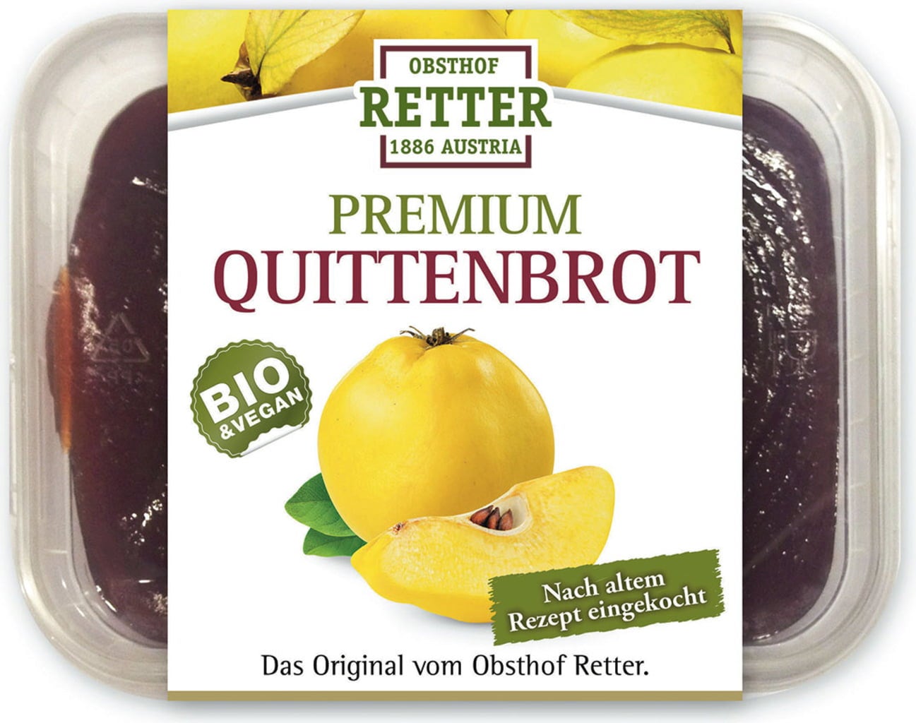 Obsthof Retter Premium Quittenbrot Bio