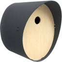 Vogelhäuschen 1 Oval, anthrazit