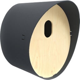 Capi Vogelhäuschen 2 Oval - anthrazit