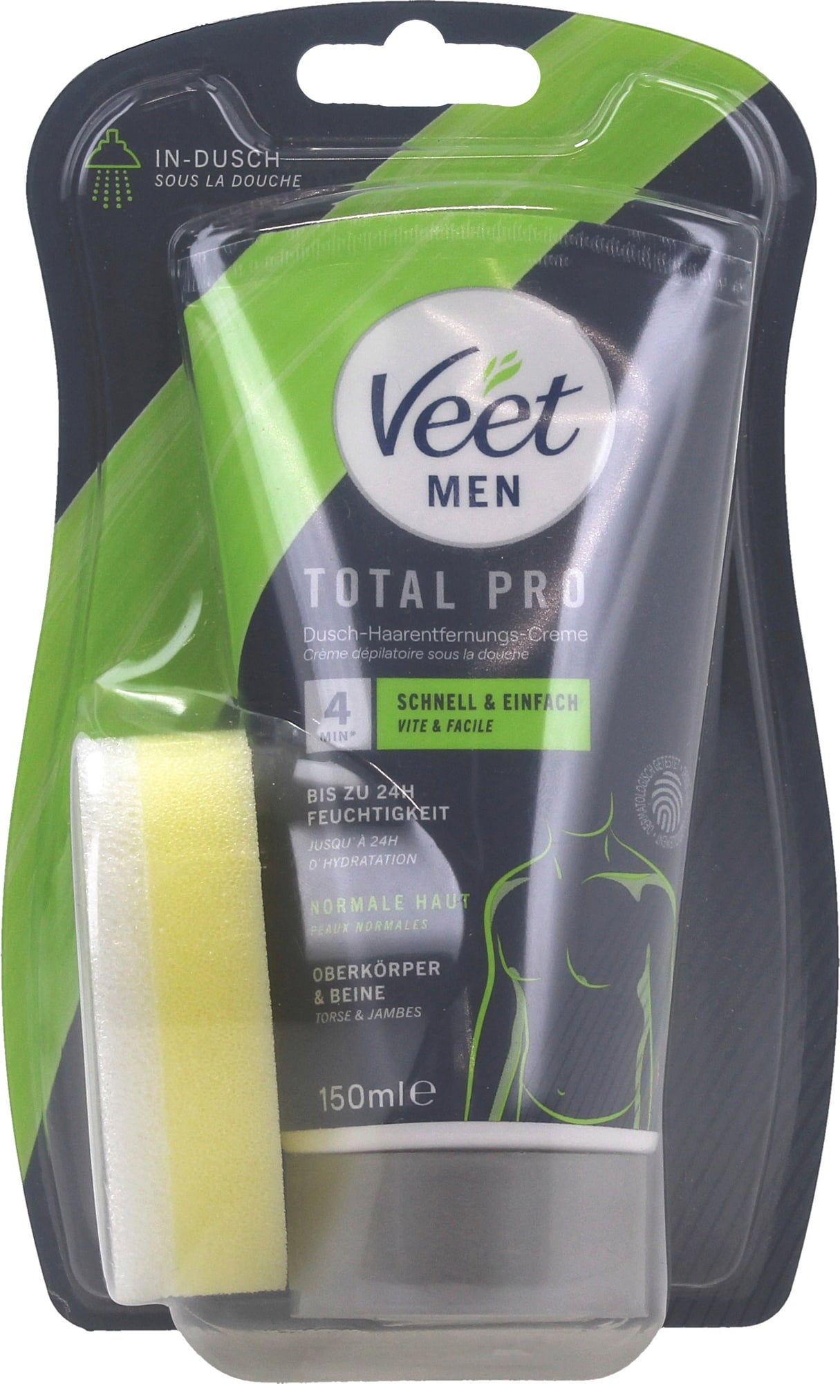 Veet Men Dusch-Haarentfernungscreme - 150 ml