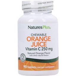NaturesPlus® Orange Juice 250 mg Vitamin C - 90 Kautabletten